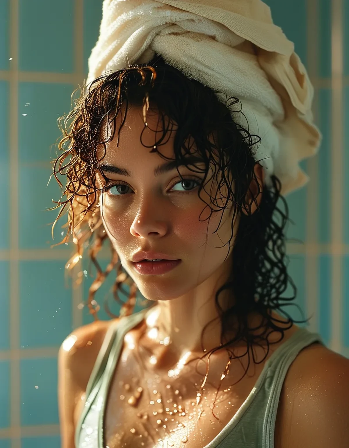 Look 1: What Plopping Actually Is and Why Curly Hair Communities Swear By It