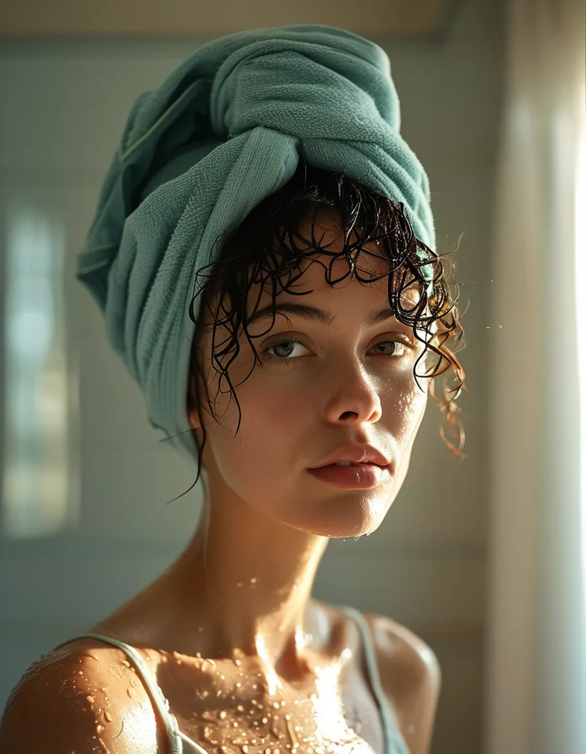 Look 1: What Plopping Actually Is and Why Curly Hair Communities Swear By It