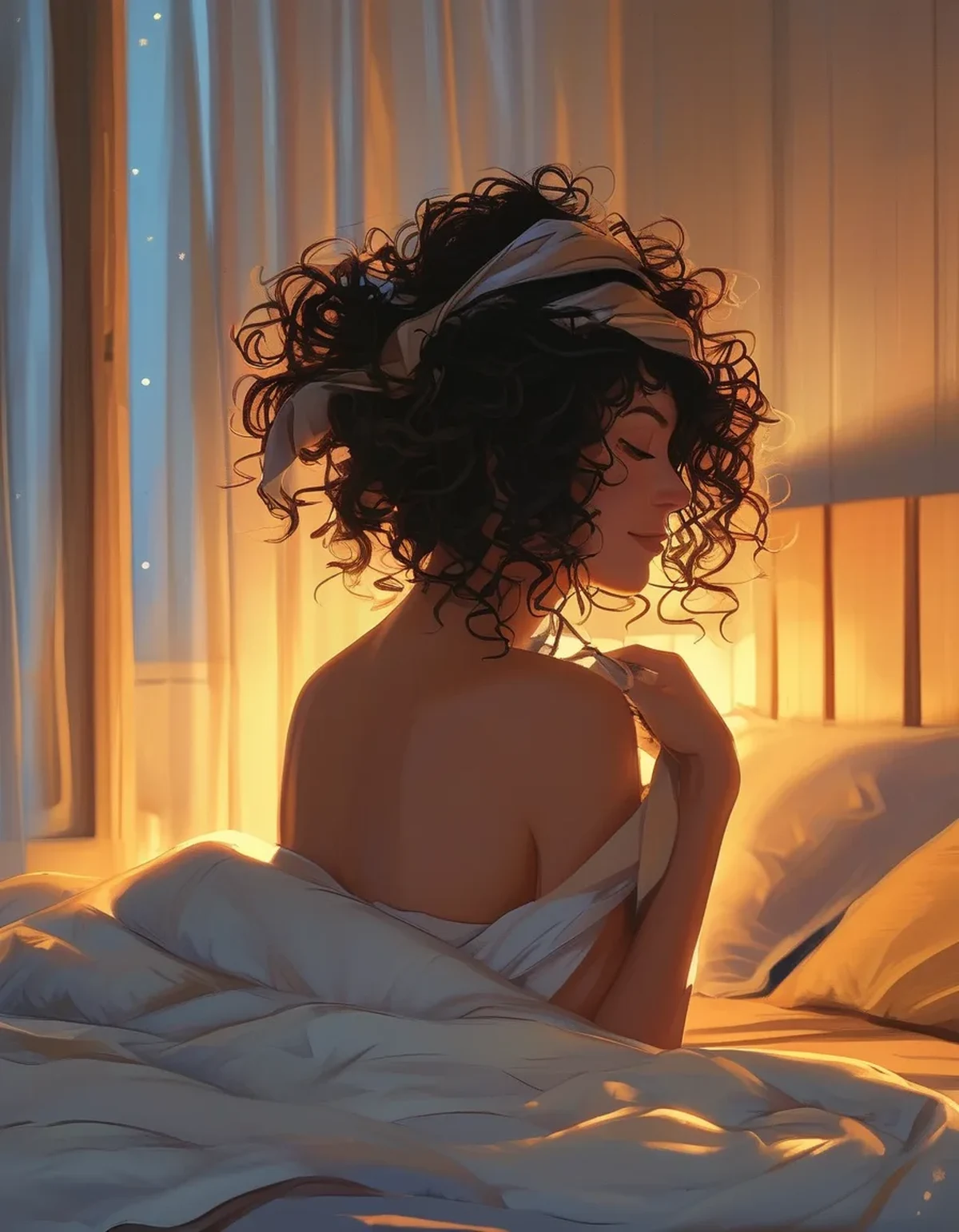 5 Overnight Habits That Set Up Better Curls by Morning